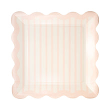 Load image into Gallery viewer, Pink Striped 10" Plate
