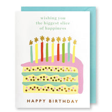 Load image into Gallery viewer, Biggest Slice of Cake Birthday card
