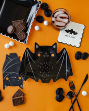 Load image into Gallery viewer, BAT1040 -  Freakin' Bats Bat Shaped Paper Plate
