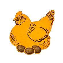 Load image into Gallery viewer, Backyard Birds - Chicken  - Set of 5 Magnets: Various

