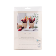 Load image into Gallery viewer, PLCC1636 - Gold Foil Kraft Dots and Stripes Charcuterie Cups (24ct)
