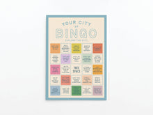 Load image into Gallery viewer, Custom City Explorer Bingo Card: Red / Yes: I would like a digital proof (+$.75/each)
