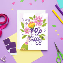 Load image into Gallery viewer, Pop the Bubbly Card – Celebration Greeting

