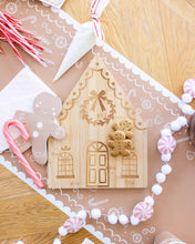 Load image into Gallery viewer, GBD1039 - Gingerbread Pink Stripe Paper Dinner Napkin
