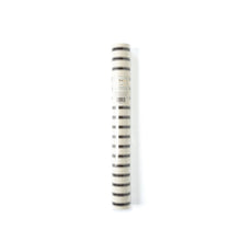 Load image into Gallery viewer, Cream with Black Stripe Paper Table Runner
