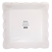 Load image into Gallery viewer, Light Brown Gingham 10" Plate
