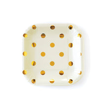 Load image into Gallery viewer, Cream Polka Dot Plates
