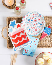 Load image into Gallery viewer, USA Stars Dinner Napkin
