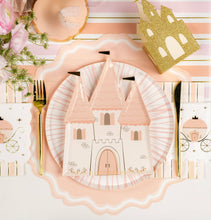 Load image into Gallery viewer, PRN25-DP4-Princess Castle Shaped Plates
