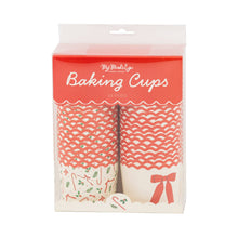 Load image into Gallery viewer, PLCC2277 - Red Christmas Bows 5 oz Baking Cups

