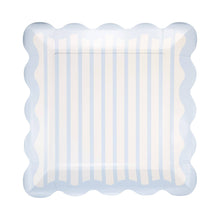 Load image into Gallery viewer, Blue Striped 10" Plate

