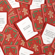 Load image into Gallery viewer, Christmas Trivia Game - Deck of Cards + Storage Tin
