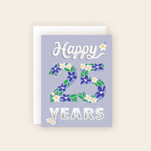 Load image into Gallery viewer, Happy 25 Years Card – Silver Anniversary
