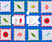 Load image into Gallery viewer, Letterpress Reusable Vellum Coasters—Crudité: Tomato Summer
