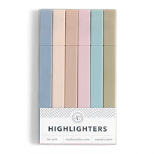 Load image into Gallery viewer, Muted Highlighter Set of 6 Colors
