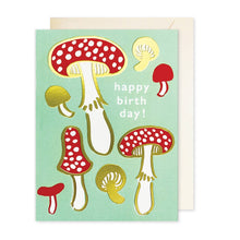 Load image into Gallery viewer, Mini Mushroom Happy Birthday card
