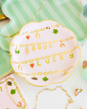 Load image into Gallery viewer, Shamrock Shaped Bamboo Tray
