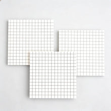 Load image into Gallery viewer, Blank Grid Notes: Kraft Paper Plaid / One Size
