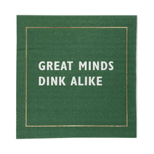 Load image into Gallery viewer, Pickleball Sayings Paper Cocktail Napkin Set
