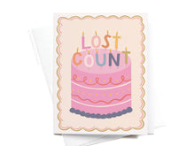 Load image into Gallery viewer, Lost Count Birthday Candles Greeting Card
