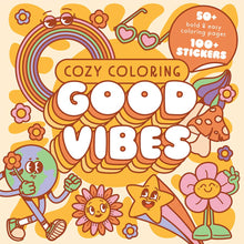 Load image into Gallery viewer, Cozy Coloring Book: Good Vibes
