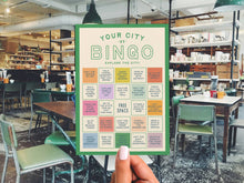 Load image into Gallery viewer, Custom City Explorer Bingo Card: Red / Yes: I would like a digital proof (+$.75/each)
