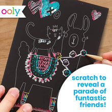 Load image into Gallery viewer, Mini Scratch &amp; Scribble Art Kit: Funtastic Friends
