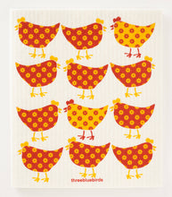 Load image into Gallery viewer, Little Chickens Swedish Dishcloth
