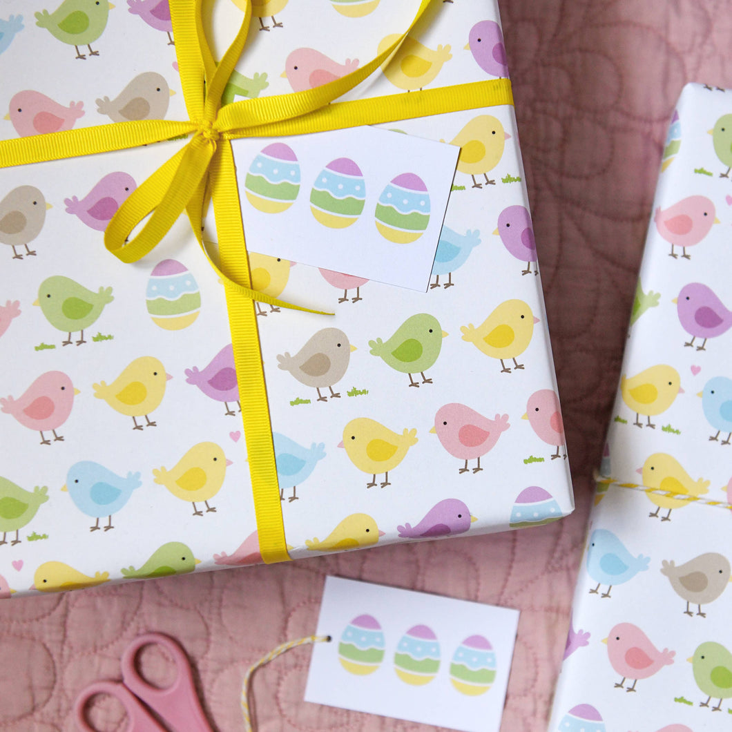 Pastel Chicks Easter Wrap