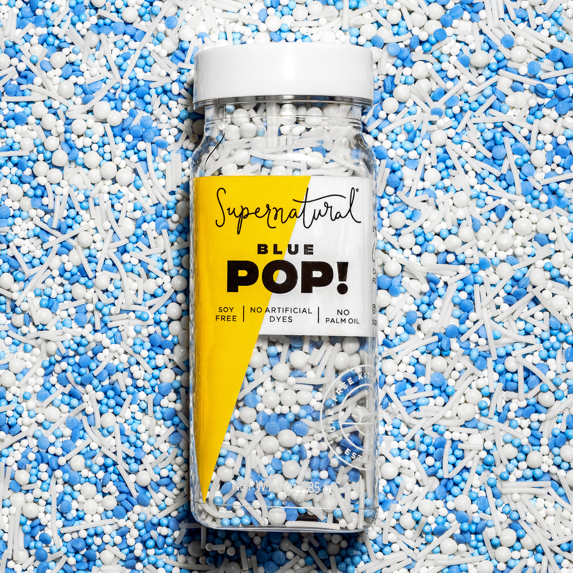 Rainbow Pop! Natural Nonpareils Sprinkles — Supernatural
