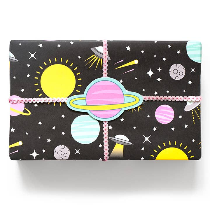 UFO Gift Wrap Sheet