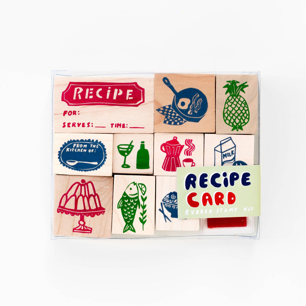 Recipe Stamp Kit