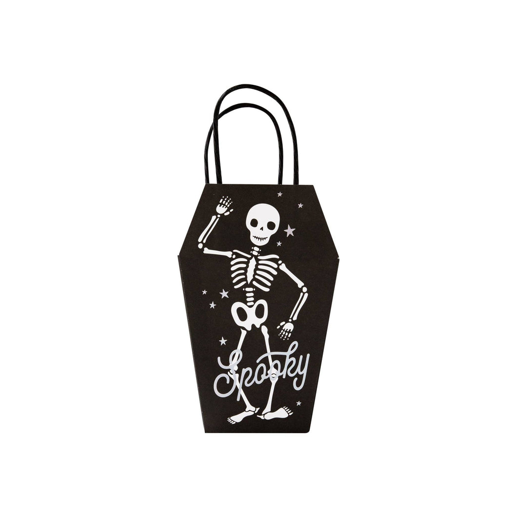 Holographic Skeleton Treat Bags