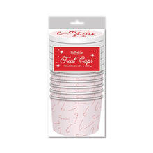 Load image into Gallery viewer, Whimsy Santa Scattered Candy Cane Treat Cup
