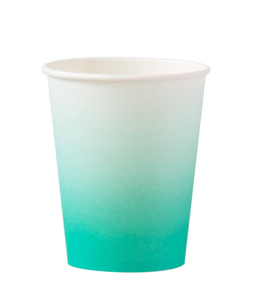 Teal Ombre Cup