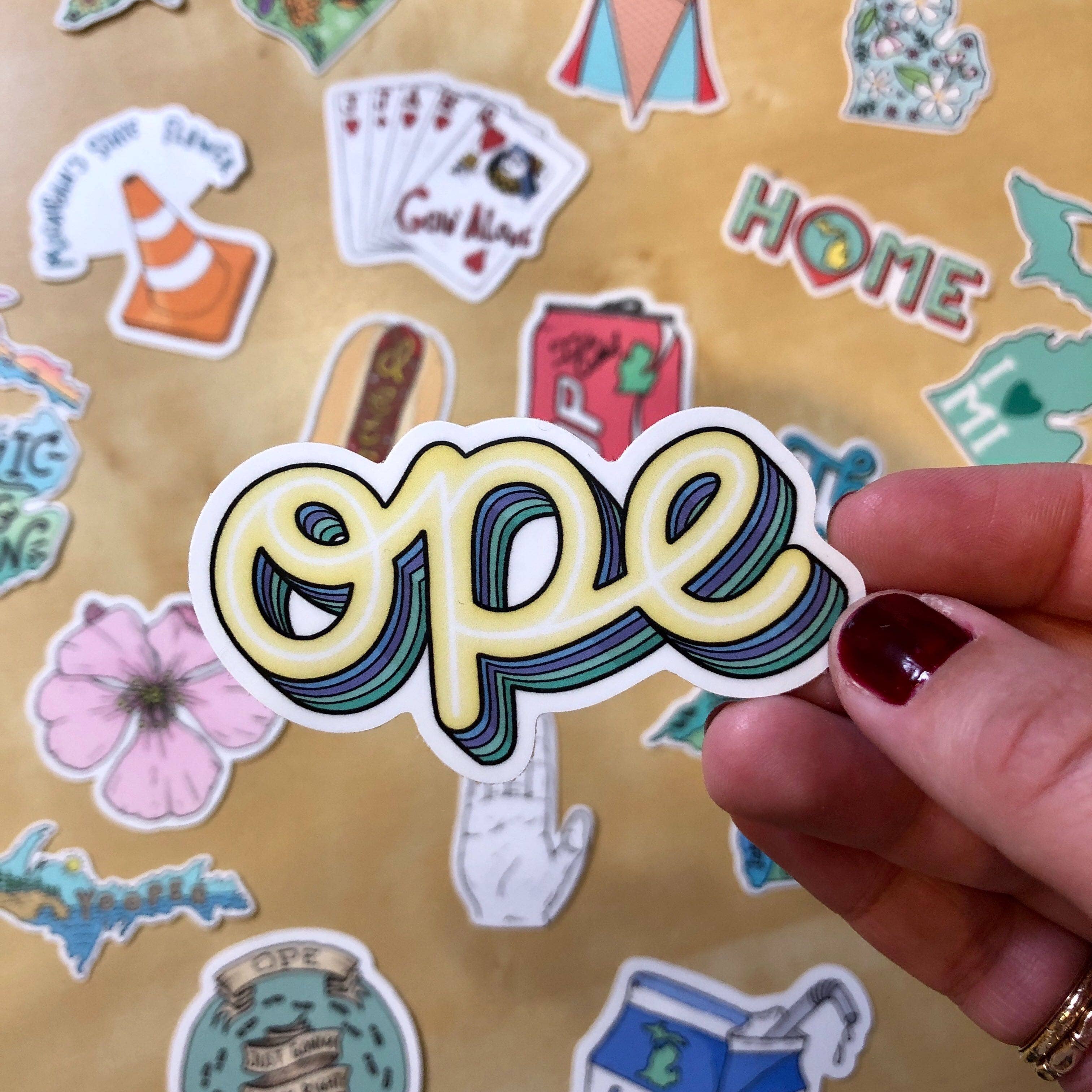 Ope Sticker – Party Perfectly