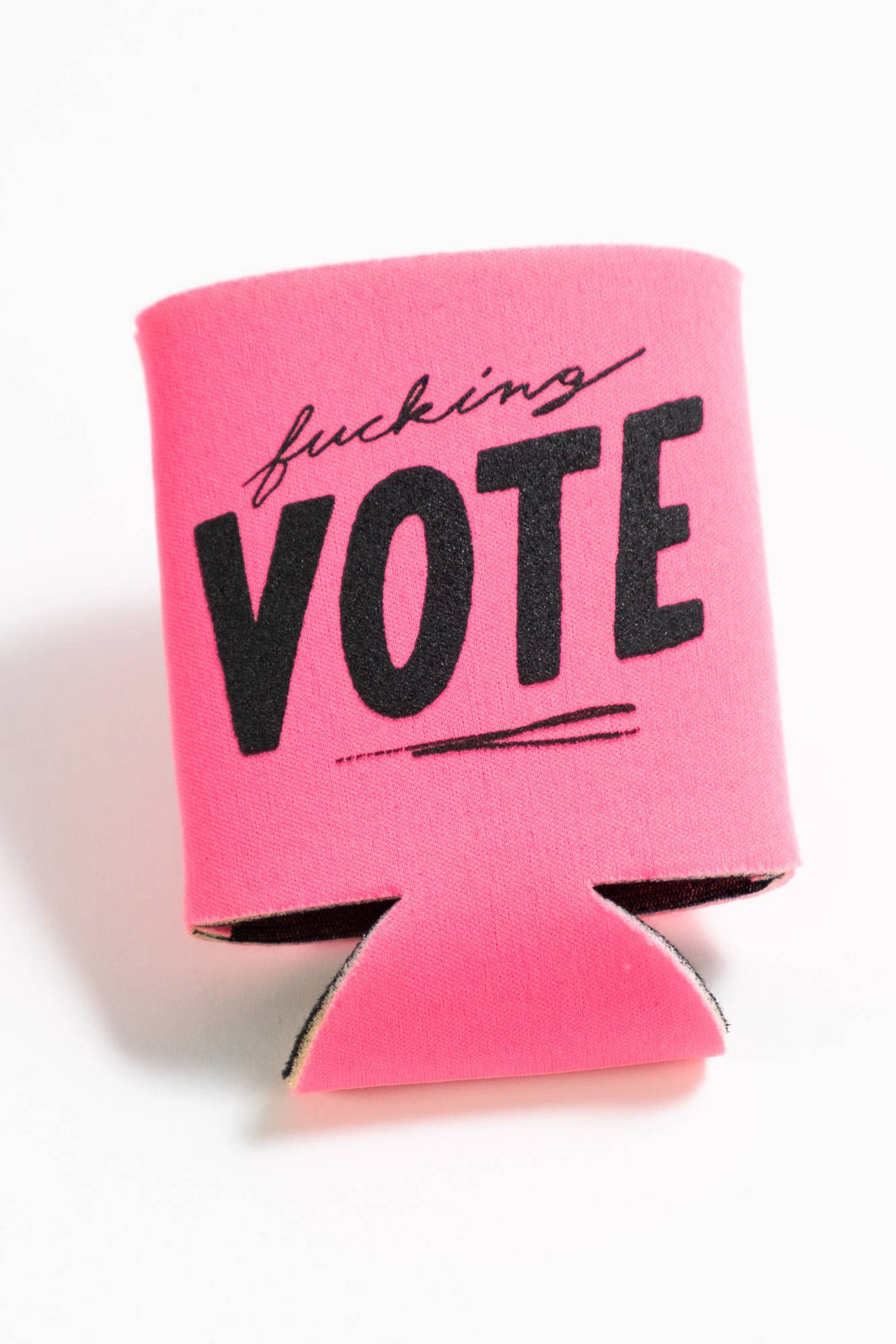 F-ing Vote coozie