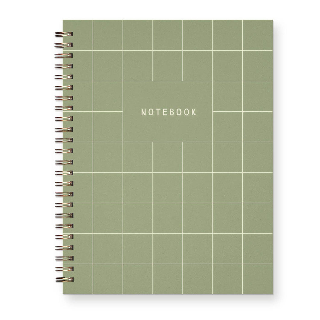 Grid Journal: Lined Notebook: Aloe
