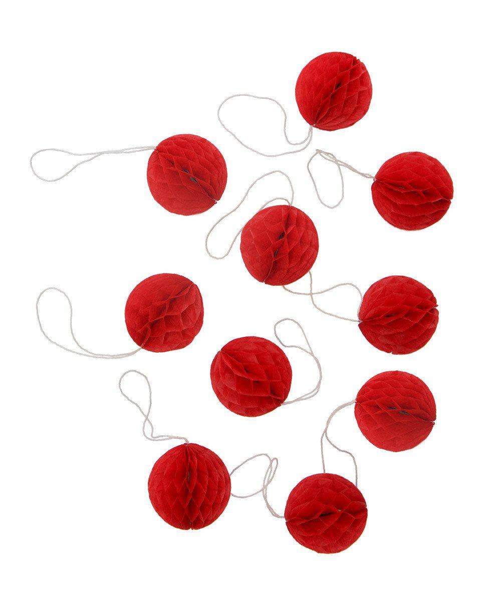 Red Honeycomb Mini Balls 2