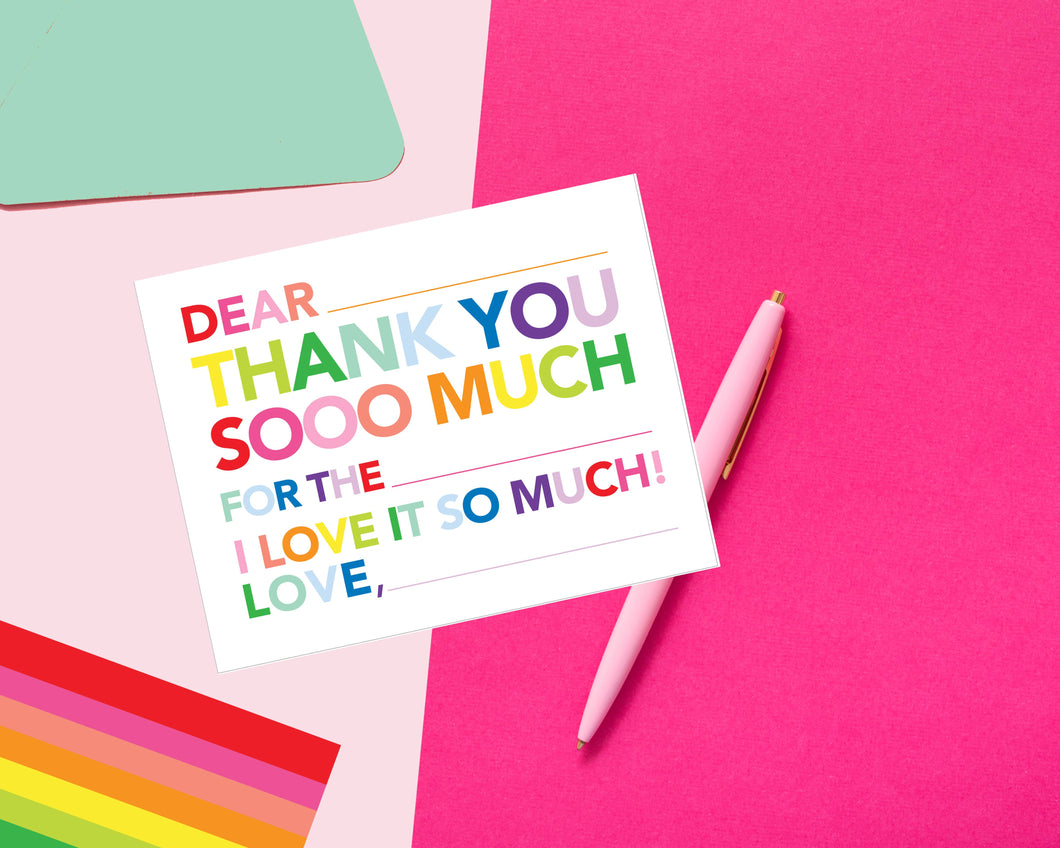 Awesome Thank You Note Set