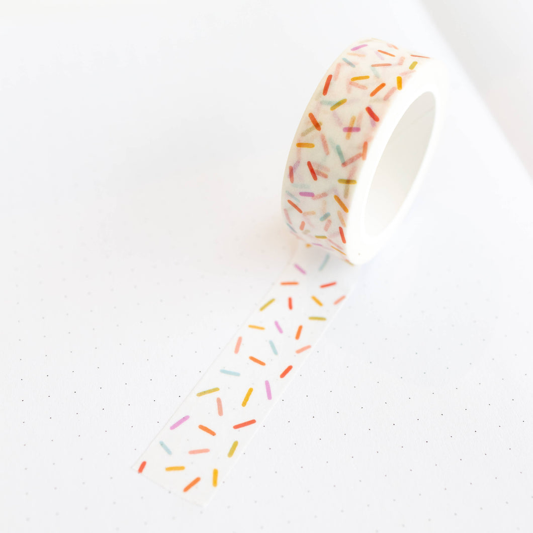 Rainbow Sprinkles Washi Tape