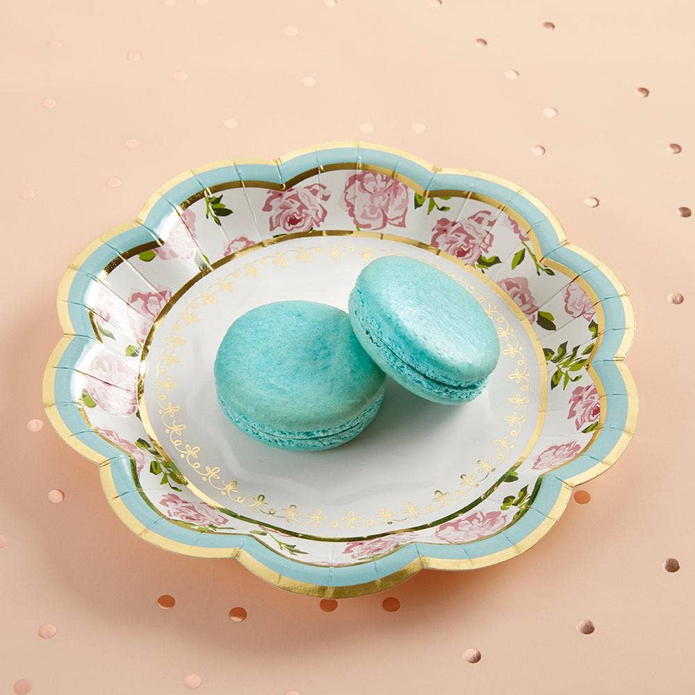 Blue Tea Time Whimsy Small Plates