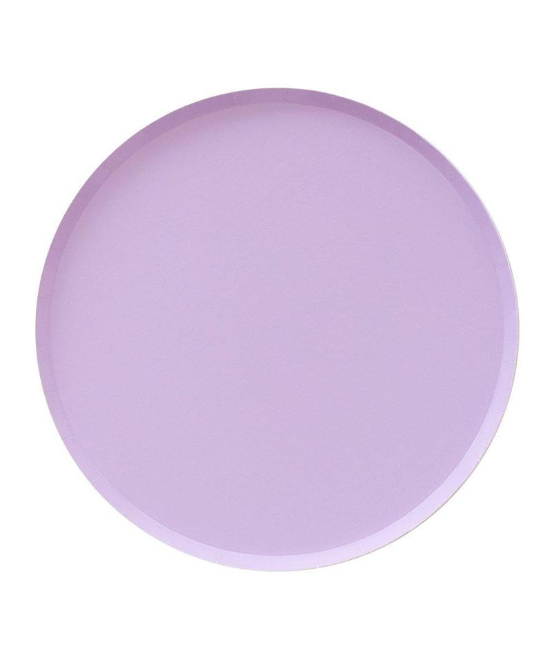 Lilac Round Dinner Plate