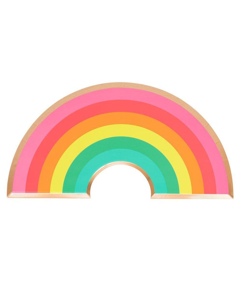 Rainbow Party Plates