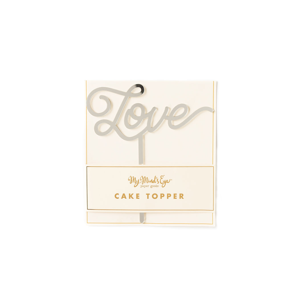 Love  Cake Topper