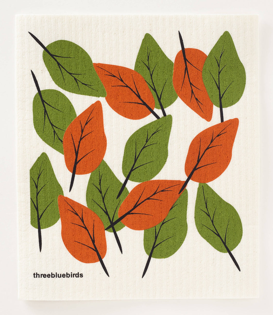 Autumn Leaves Swedish Dishcloth