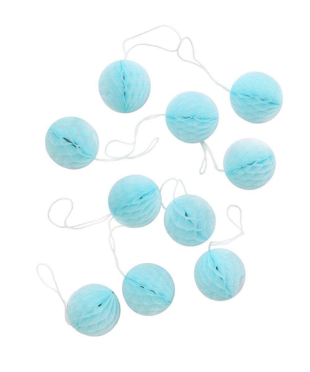 Light Blue Honeycomb Mini Balls 2