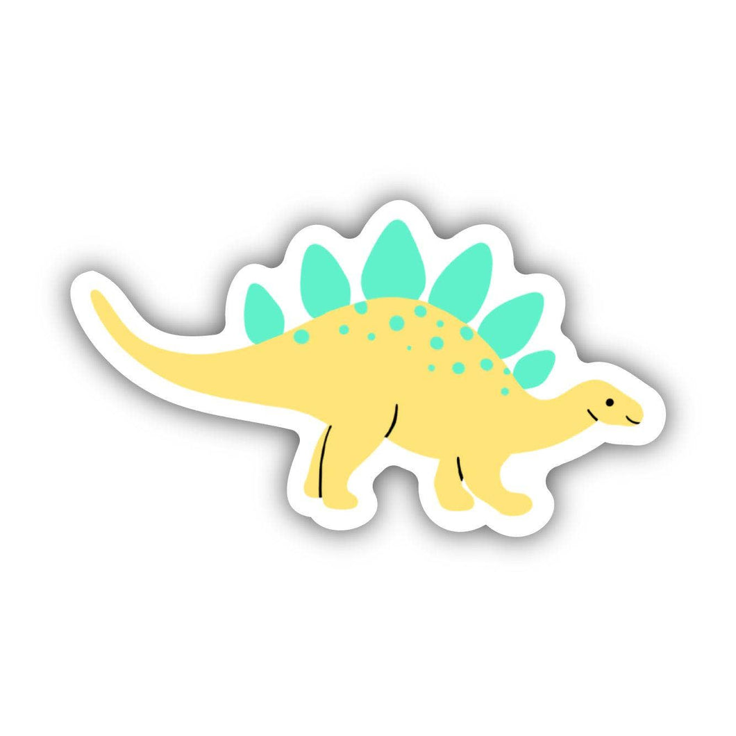 Cute Yellow Dinosaur Sticker