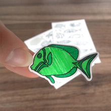 Load image into Gallery viewer, Fish Coloring Stickers

