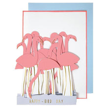 Load image into Gallery viewer, Flamingo Card
